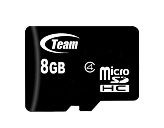  Зображення Карта пам`ятi MicroSDHC 8GB Class 4 Team (TUSDH8GCL402) 